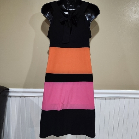 Blu Sage Color Block Jumper Dress Size M. - Picture 2 of 10